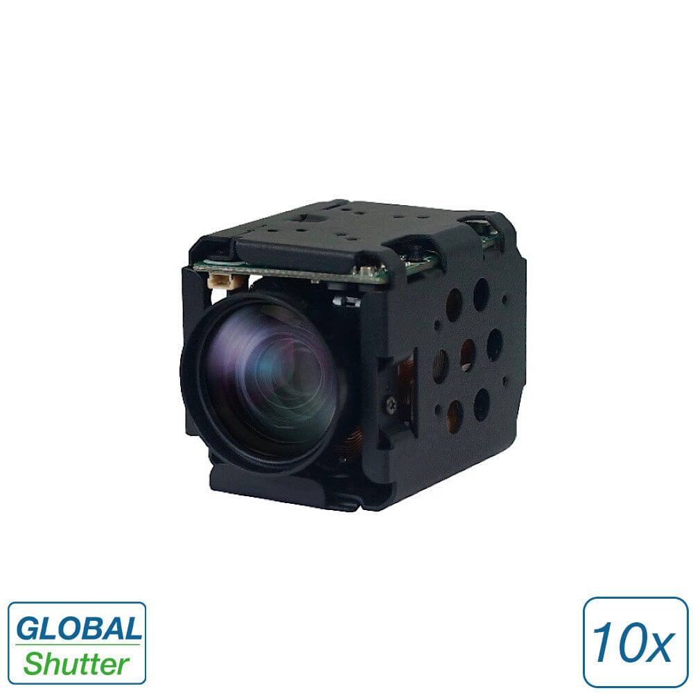 KT&C ATC-HZ5510C-LC 10x Zoom Global Shutter Block Camera - InterTest, Inc.